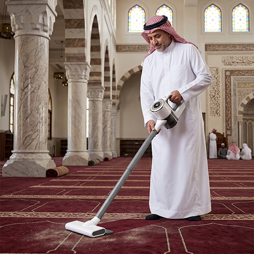مكنسة لاسلكية DENX DX2922 | 100 واط | بطارية 2000mAh | شفط قوي