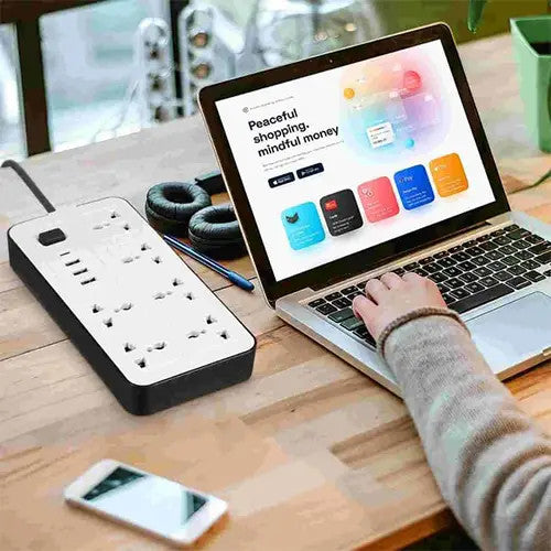 توصيلة LABRA LB03 6 مقابس + 3 USB