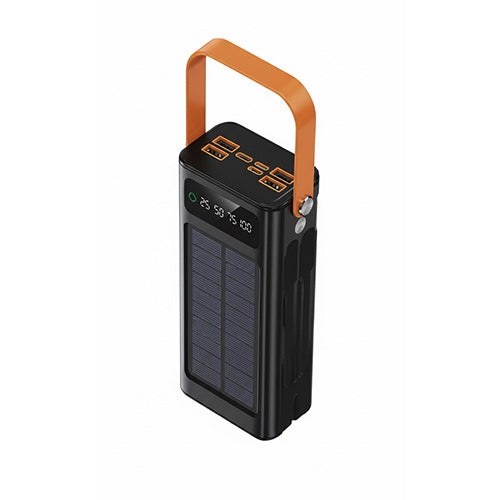 باور بنك DENX DX436 بسعة 50000mAh مع شحن سريع وشمسي ومنافذ متعددة