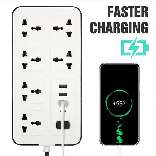 توصيلة LABRA LB03 6 مقابس + 3 USB