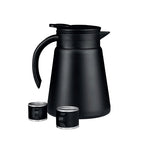 طقم إبريق قهوة حراري DENX DX2036 – 880 مل مع كوبين | ستانلس ستيل عزل 24 ساعة