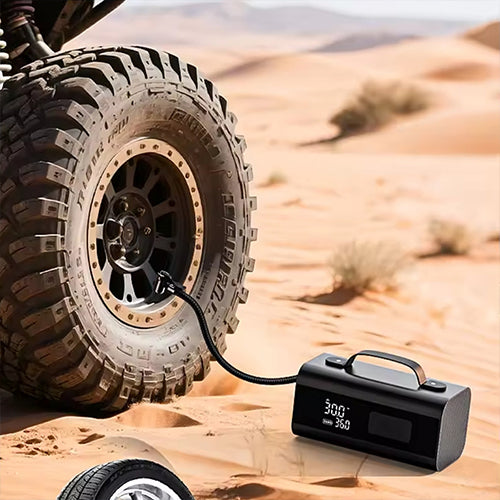 جهاز طوارئ DENX DX3328 10 في 1 لتشغيل السيارة ونفخ الإطارات مع باور بنك