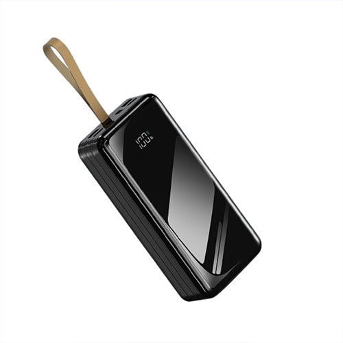 باور بنك DENX DX404 بسعة 50000mAh شحن سريع 22.5 واط مع إضاءة LED ومنافذ متعددة