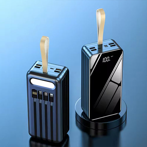 باور بانك DENX DX419 بسعة 100,000mAh وشحن سريع 22.5 واط متعدد الأجهزة