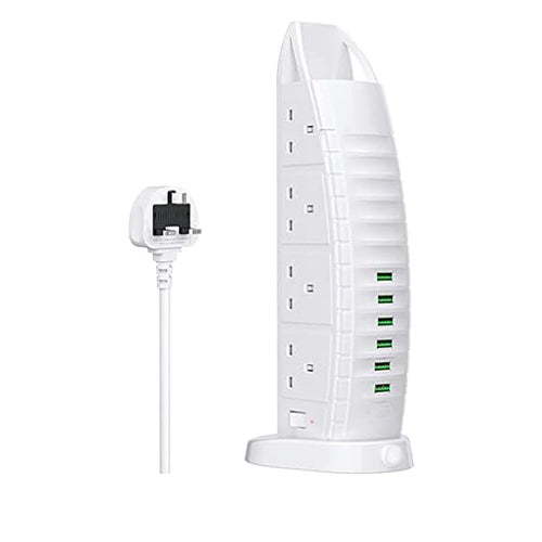 توصيلة كهرباء برج العرب 2500 واط 8 مخارج + USB