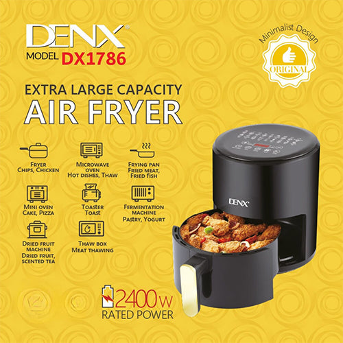مقلاة هوائية DENX 4 لتر 2400 واط