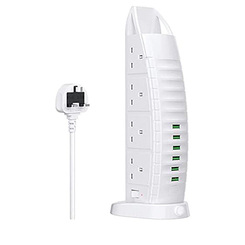 توصيلة كهرباء برج العرب 2500 واط 8 مخارج + USB