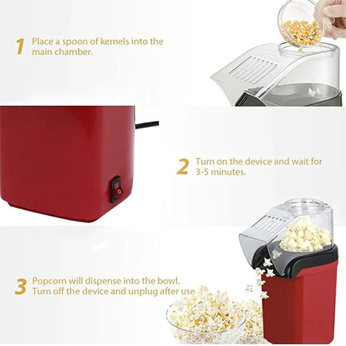 صانعة فشار كهربائية New Golden Creat 1200 واط صحية بدون زيت