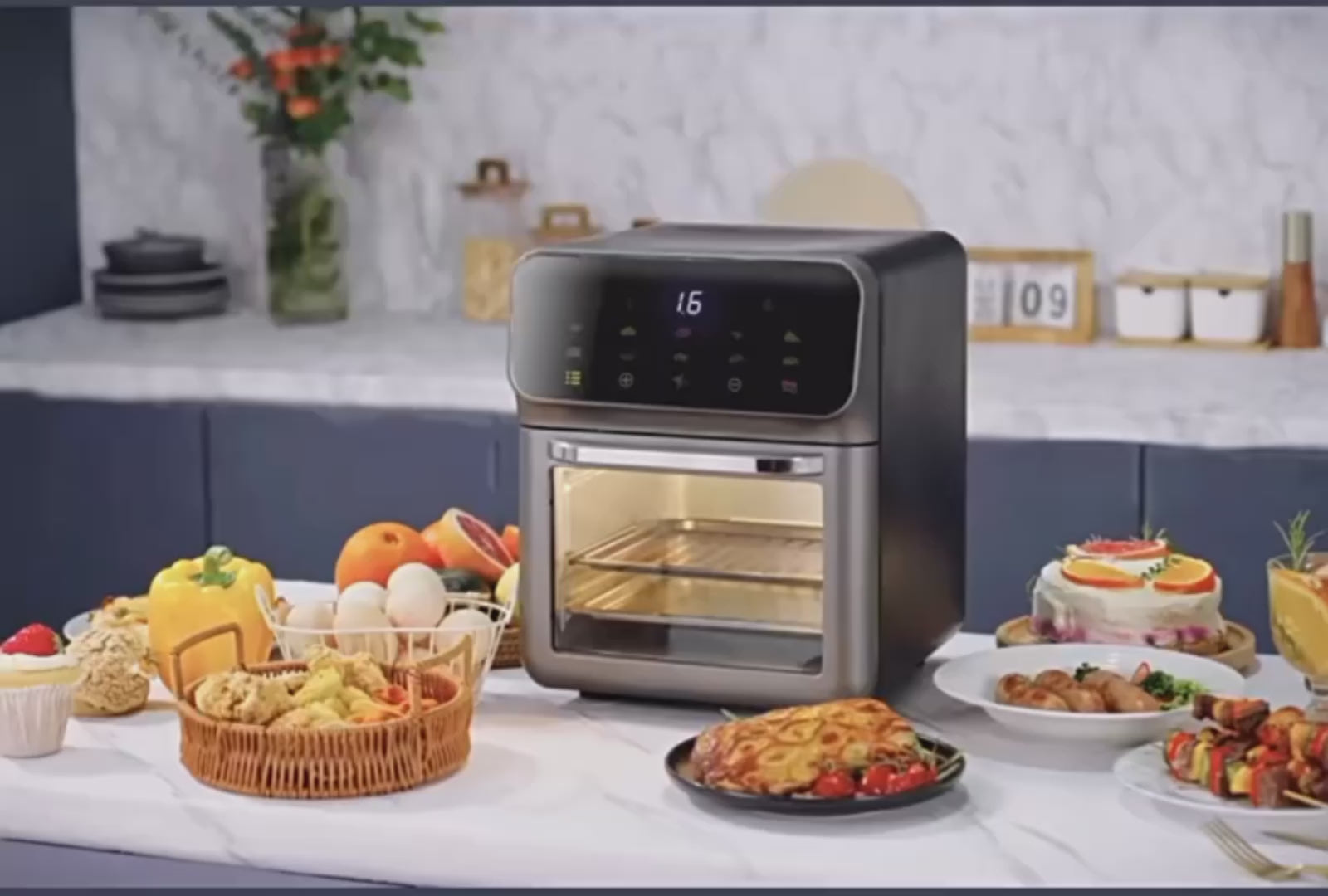 قلاية هوائية من DENX – سعة 12 لتر