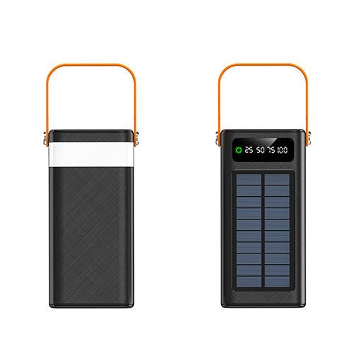 باور بنك DENX DX436 بسعة 50000mAh مع شحن سريع وشمسي ومنافذ متعددة