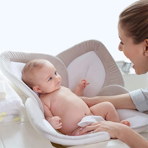 مقعد استحمام أطفال زهرة اللوتس