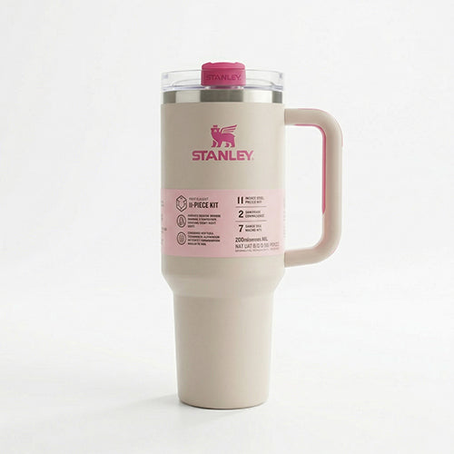 كوب STANLEY Quencher H2.0 سعة 40 أونصة بعزل حراري وغطاء FlowState